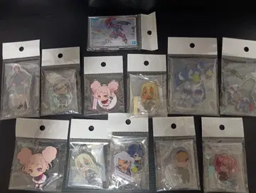 건담 수성의 마녀 러버&아크릴 키링 등 12개 세트