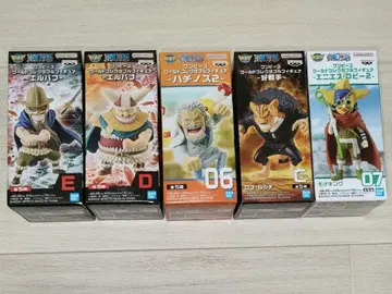 [ 새상품급 ] 원피스 피규어 월드 콜렉터블 미개봉 5세트