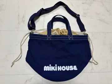 미사용 미키하우스 MIKI HOUSE 숄더백 토트백 복조리