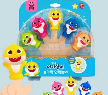 베이비샤크 손가락 인형 미개봉 새상품