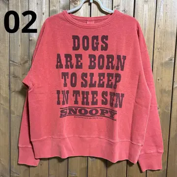 스누피 Snoopy 맨투맨 트레이닝복 DENIM DUNGAREE