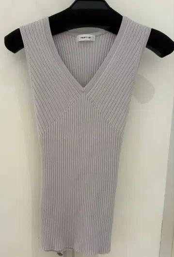 프레이 아이디 백리본 니트 탱크 새상품급