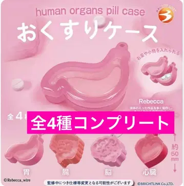 약 케이스 가챠 컴플리트 위 심장 장 뇌