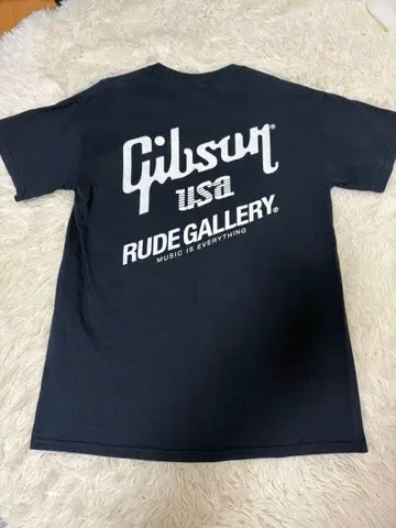 Gibson Rude Gallery 깁슨 기타 T셔츠 M