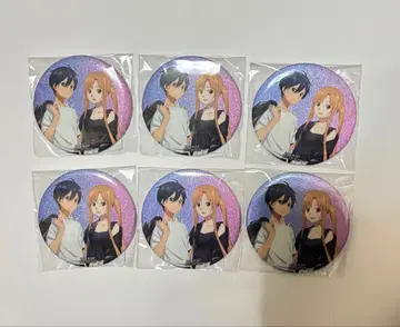 [소드 아트 온라인] 라이더 자켓 캔뱃지 6종 세트