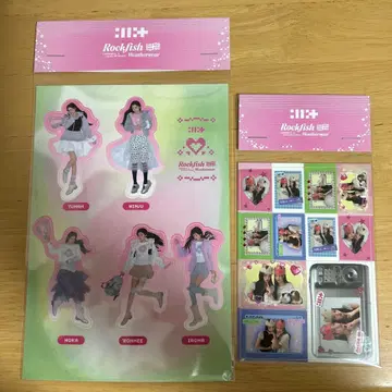 ILLIT X Rockfish Weatherwear 스티커 2장 세트