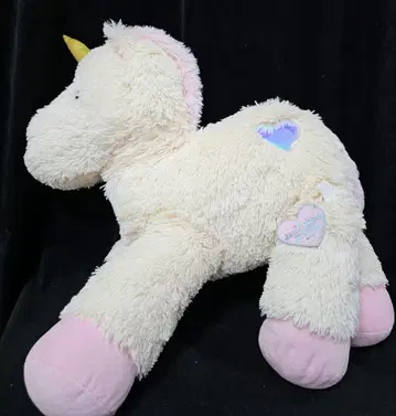 택 포함 새상품 유니콘 봉제 인형 엄청 빅 푹신푹신