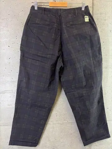 Beams SSZ SURF&SK8 3P 블랙워치 스트레치 팬츠