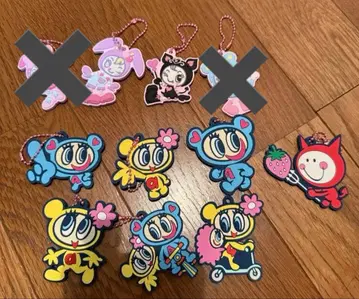 나루미야 러버 마스코트 키링 9종