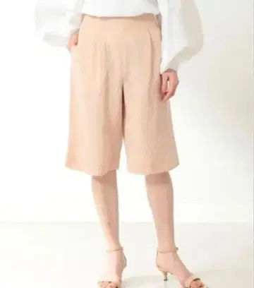 Demi-Luxe BEAMS 하프 팬츠 38 미 실루엣