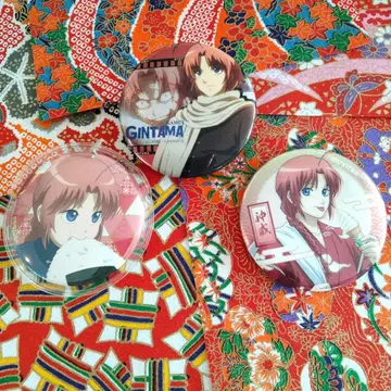 카무이 캔뱃지 3개 유년기 오니기리 크리스타라이트 목욕 후