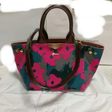 뮤베르 Flower 패턴 숄더백