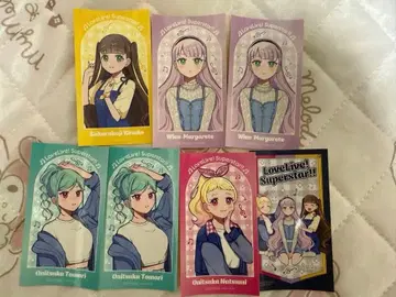 Liella! 시부야 모디 러브 라이브 슈퍼스타 스티커 특전