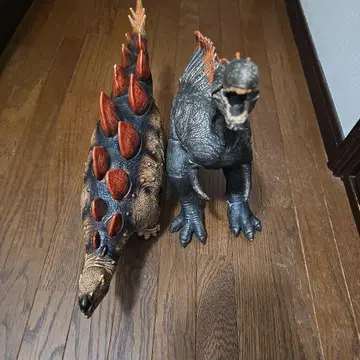 스테고사우루스 스피노사우루스 소프트 비닐 약 30cm