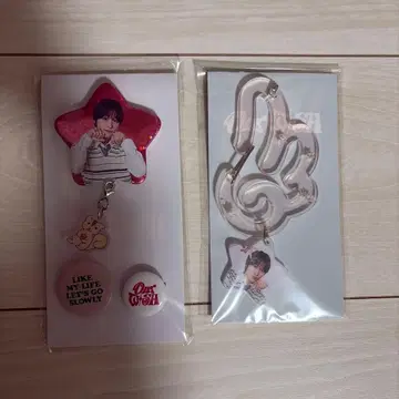 NCTWISH 리쿠 our wish 캔뱃지 세트 카라비너