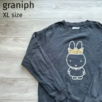 graniph 그라니프 미피 그래픽 맨투맨 XL 콜라보