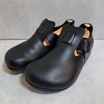 [새상품급] BIRKENSTOCK 런던 올 가죽 슬립온 27