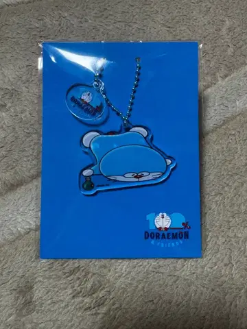 100% 도라에몽 & 프렌즈 도라에몽 아크릴 2단 키링 도쿄 회장