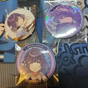 학원 아이돌 마스터 하타야 미스즈 캔뱃지 세트