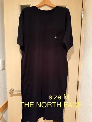 THE NORTH FACE 반팔 롱 원피스 M 블랙