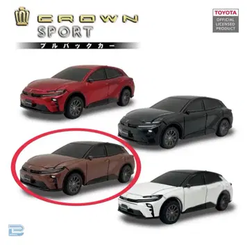 도요타 크라운 스포츠 풀백카 블랙 x 프레셔스 브론즈 카푸에보