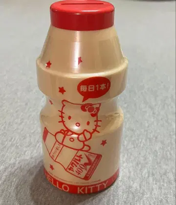 미사용 키티 야쿠르트400 저금통