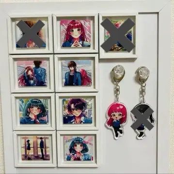 HoneyWorks 아크릴 키링, 액자 마그넷