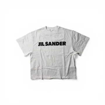 JIL SANDER 로고T XS 화이트
