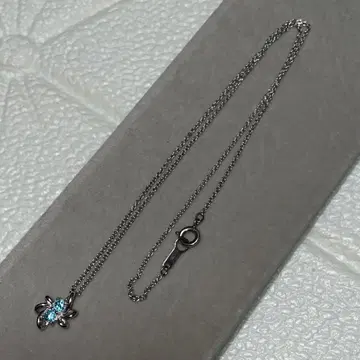 주얼리 마키 K9 PWG9 블루 토파즈 목걸이 실버 2.08g