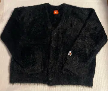 #FR2 블랙 보아 가디건 M 사이즈