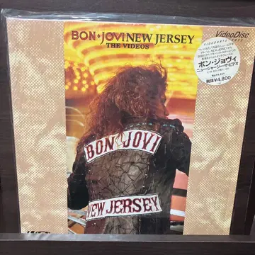 BON JOVI NEW JERSEY THE VIDEOS 레이저 디스크