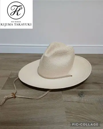 KIJIMA TAKAYUKI [여름의 왕자님] 햇 스트랩 포함 파나마햇