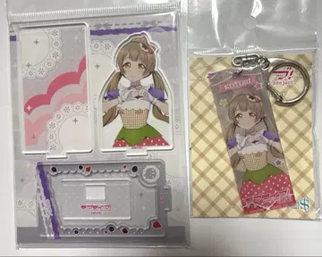 러브 라이브 오다이바 레이어 아크릴 스탠드 플레이트 키링 미나미 코토리