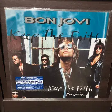 본 조비 Keep The Faith 레이저 디스크