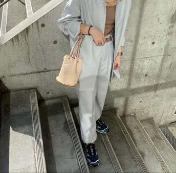 SHINYA KOZUKA 20AW FARMER 폴리에스테르 슬랙스