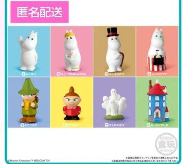 무민 프렌즈 소프트 비닐 피규어 컴플리트
