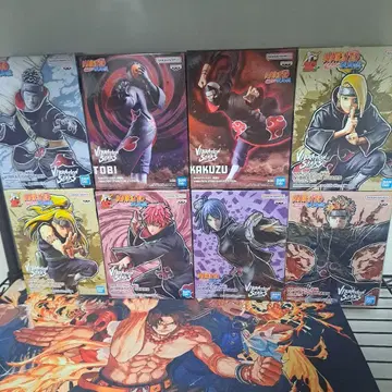 나루토 Vibration Stars 아카츠키 피규어 세트