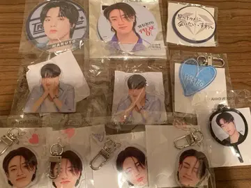 treasure 하루토 캔뱃지 캡슐 토이 얼굴 아크릴 키링