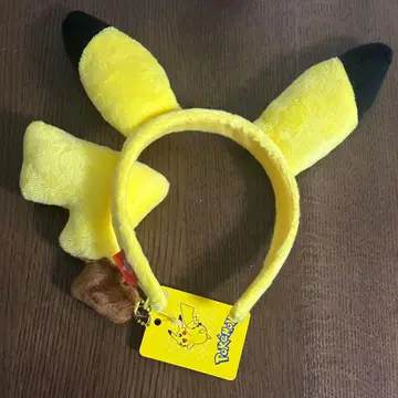 포켓몬 한국 한정판 롯데월드 피카츄 꼬리 달린 머리띠