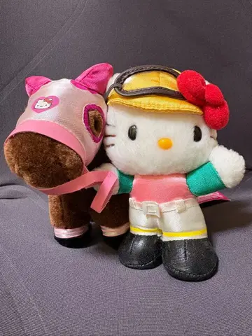 2004년 산리오 헬로키티 고치 경마 하루우라라호 봉제 인형