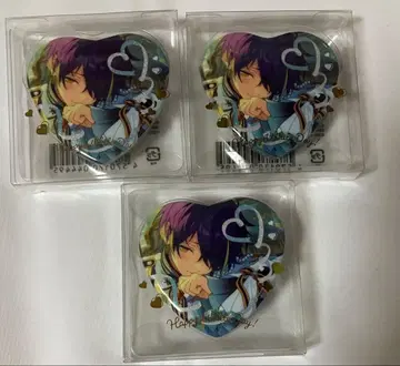 앙스타 화이트데이 하트 캔뱃지 센고쿠 시노부