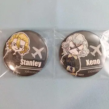 Dr.STONE 닥스토 플라이트 자켓 스탠리 제노 캔뱃지