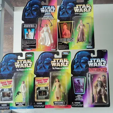 스타 워즈 피규어 프린세스 레이아 5개