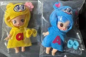 푸치 리카짱 나루미야 2세트 엔젤 블루 나카무라 군 하나짱