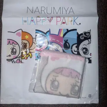 나루미야 해피파크 메조피아노 미미리짱 클리어 플랫 파우치 백