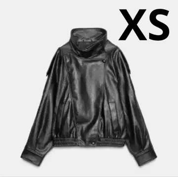 ZARA 페이크 레더 자켓 xs 완판템