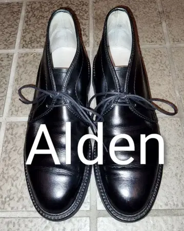 알든 처카 부츠 블랙 카프 6 1/2D 스테디셀러 초특가 판매