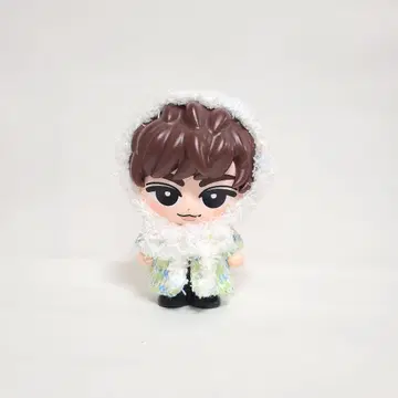 2세트 Snow Man 스노치루 소프트 비닐 자켓 바부슈카 화이트 컬러