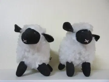 몽 수이유 작은 양 봉제 인형 페어