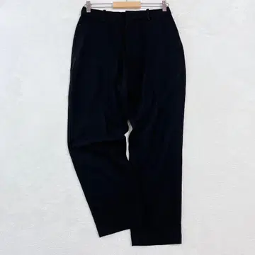 유니클로 캐주얼 팬츠 블랙 [S] 울 90%